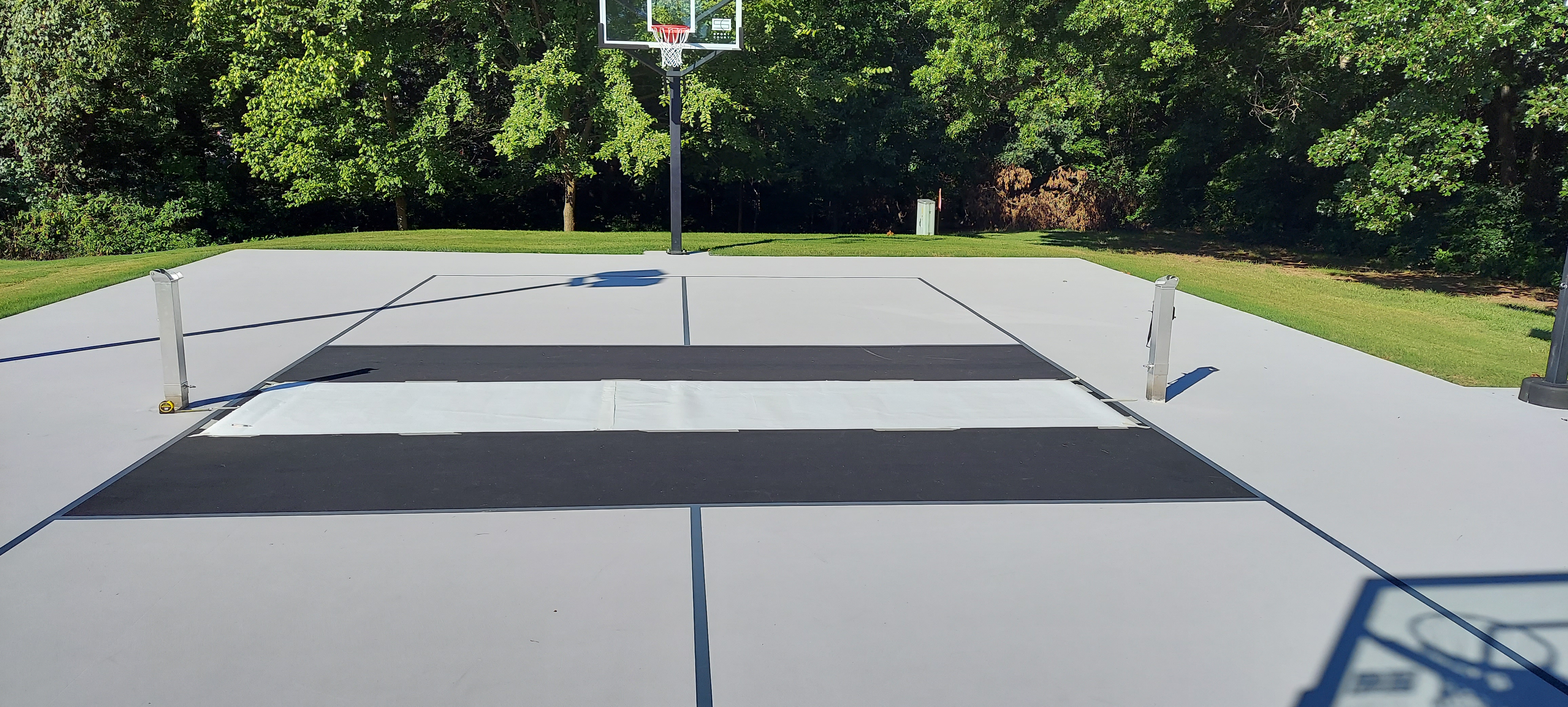 pickle ball court wide